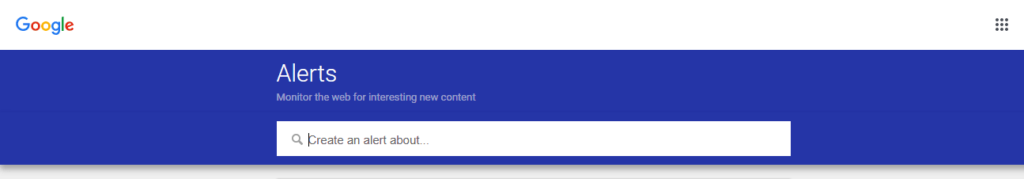 Google Alerts