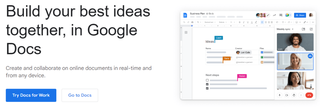 Google Docs 
