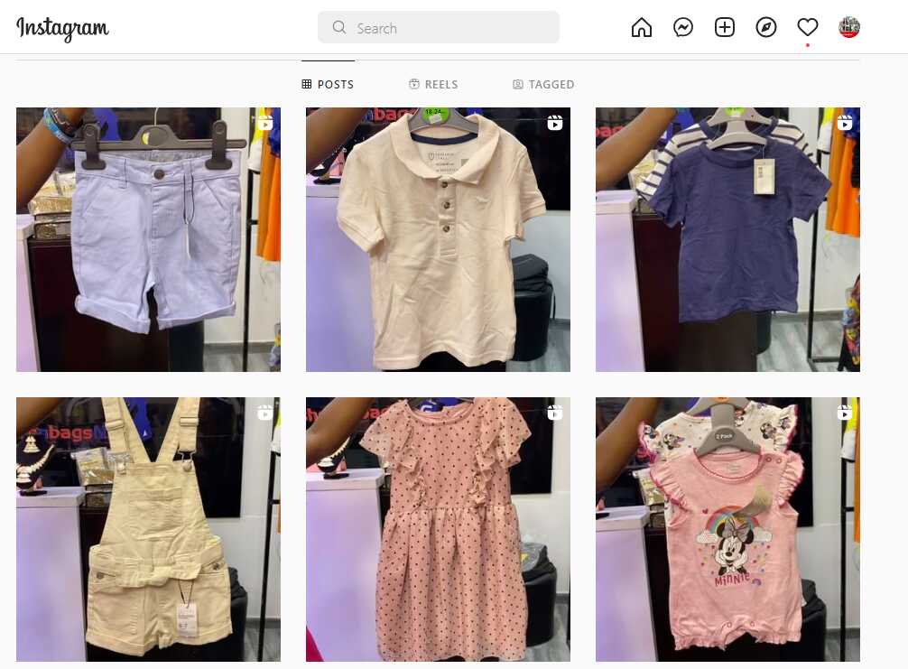 Instagram shop