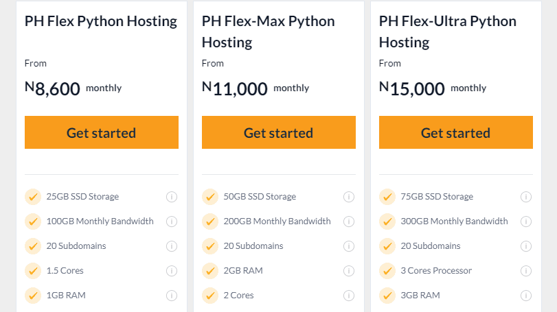 Go54 Python Hosting