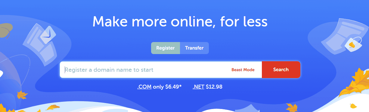 Namecheap Homepage