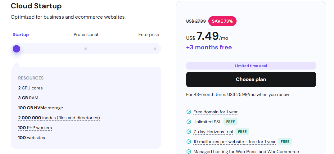 Hostinger Cloud Hosting